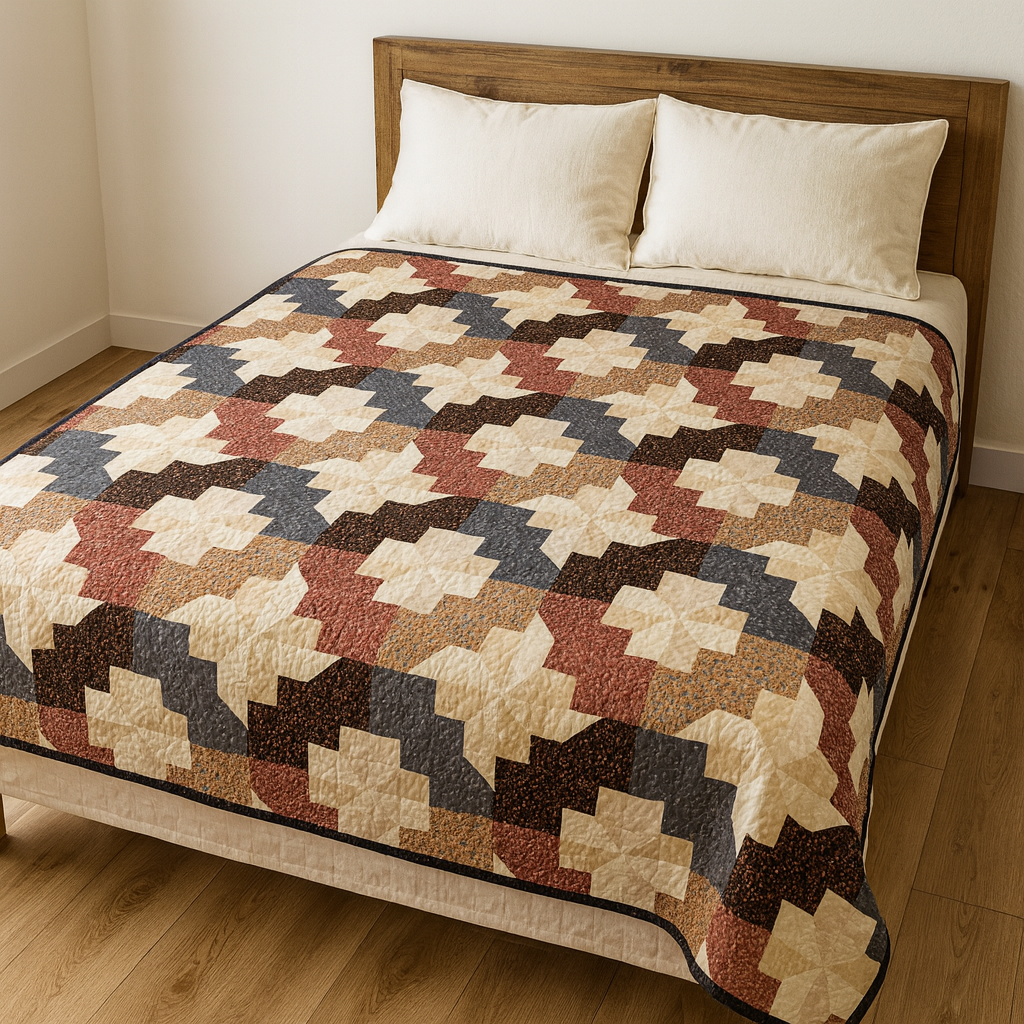 Grovelen™ AUTUMN CROSSROADS QUILT PATTERN