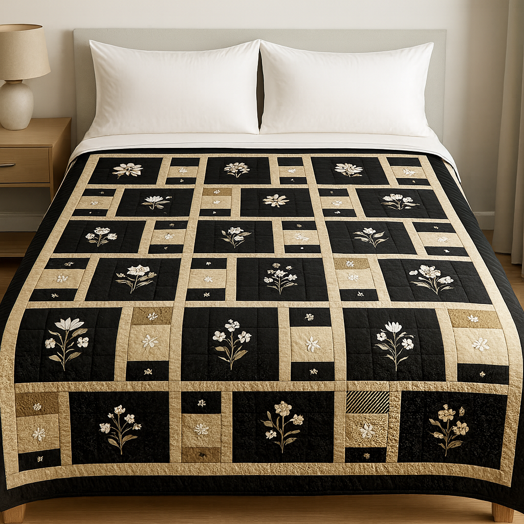 GROVELEN™ CELESTIAL GRIDS QUILT PATTERN