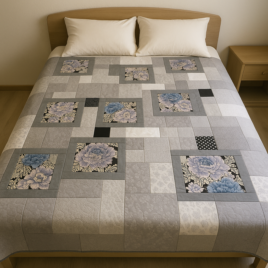 GROVELEN™ FLOATING WINDOWS QUILT PATTERN