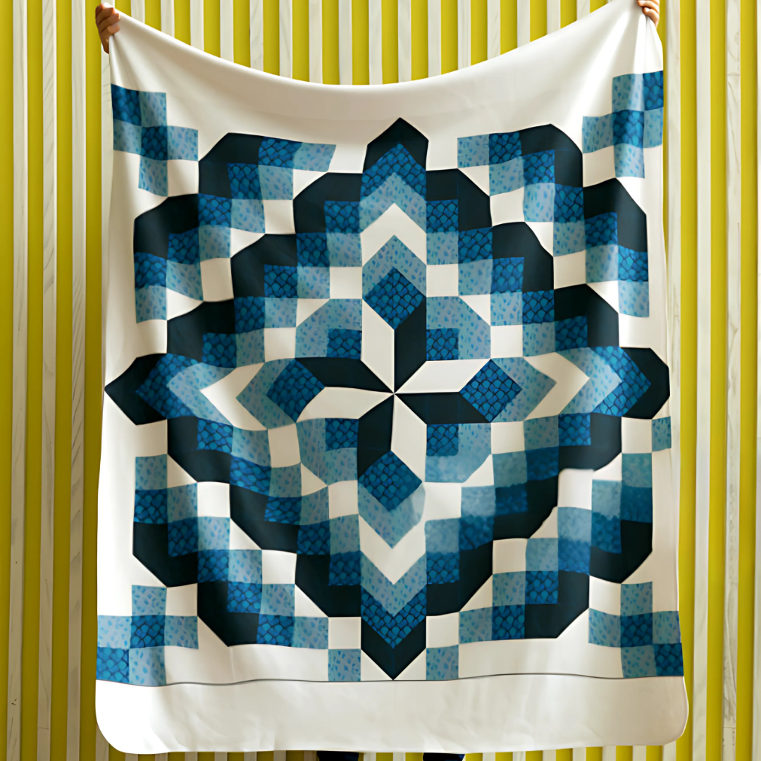 GROVELEN™ CHROMA STARFLOWER QUILT PATTERN
