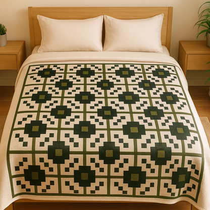 Grovelen™ Pixel Petals Quilt Pattern