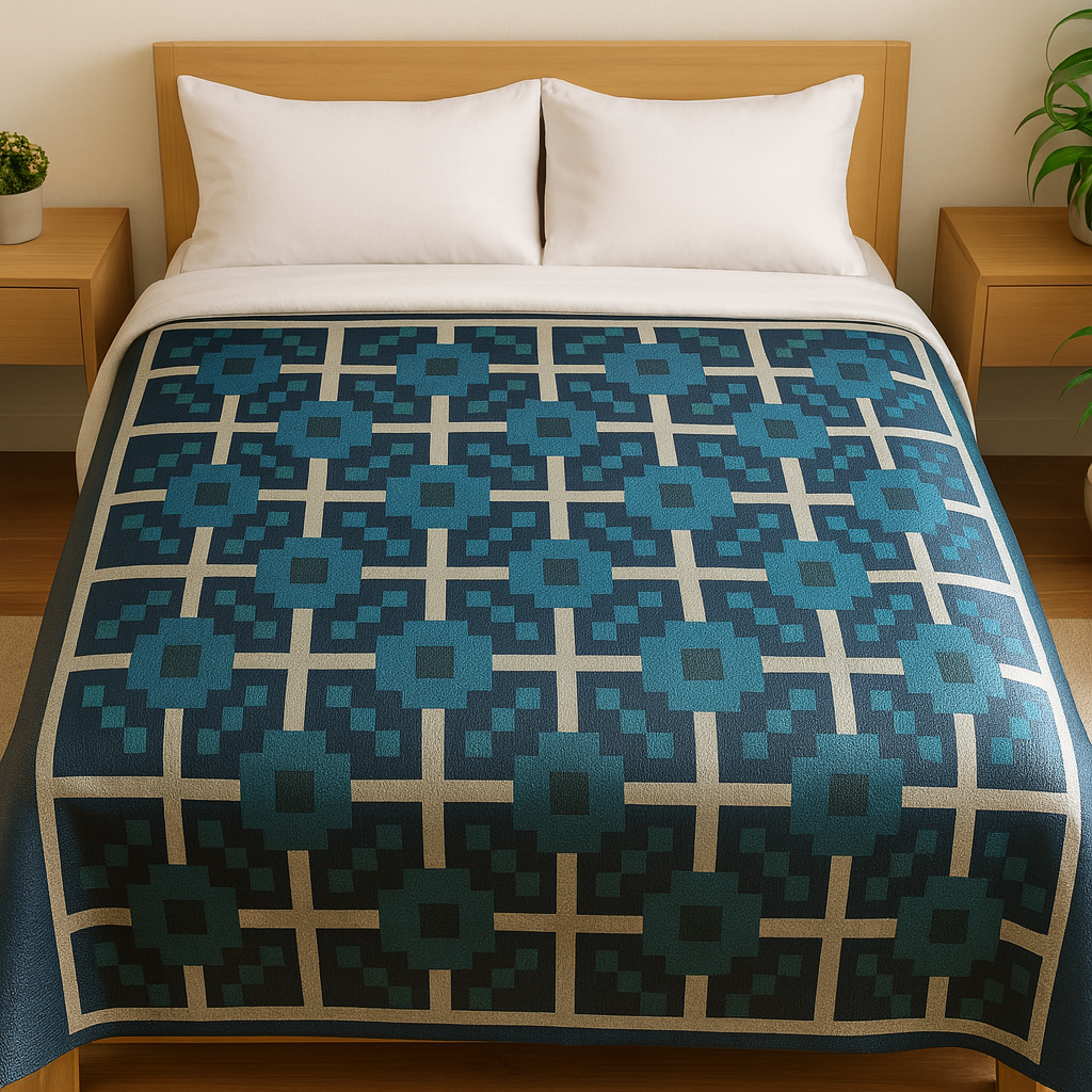 Grovelen™ Pixel Petals Quilt Pattern