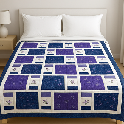 GROVELEN™ CELESTIAL GRIDS QUILT PATTERN