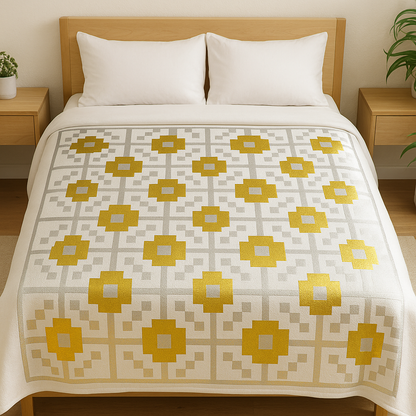Grovelen™ Pixel Petals Quilt Pattern