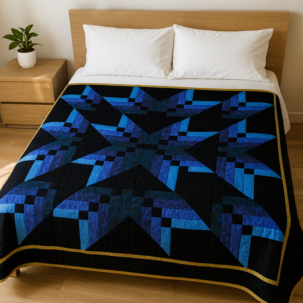 GROVELEN™ STELLAR CASCADE QUILT PATTERN