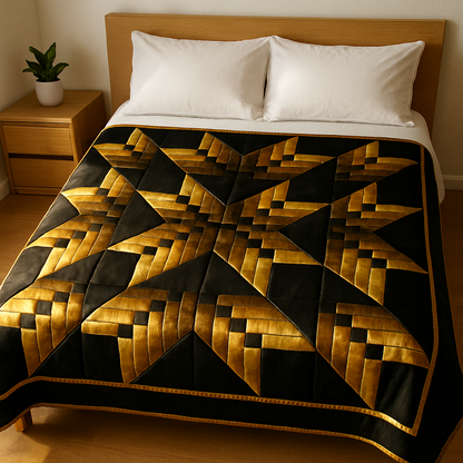 GROVELEN™ STELLAR CASCADE QUILT PATTERN
