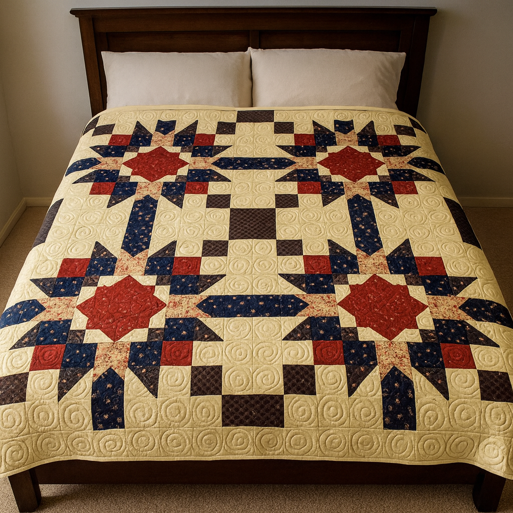 Grovelen™ Ember Crossroads Quilt Pattern