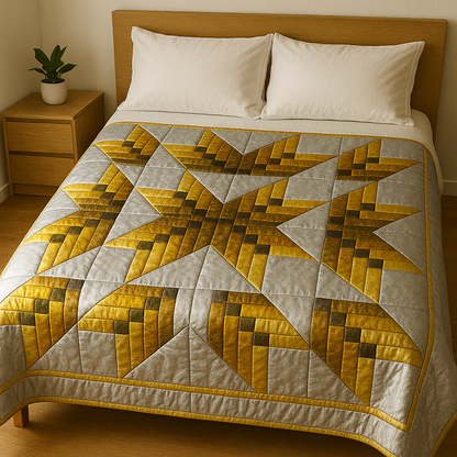 GROVELEN™ STELLAR CASCADE QUILT PATTERN