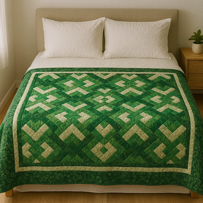 GROVELEN™  TIDAL LATTICE  QUILT PATTERN