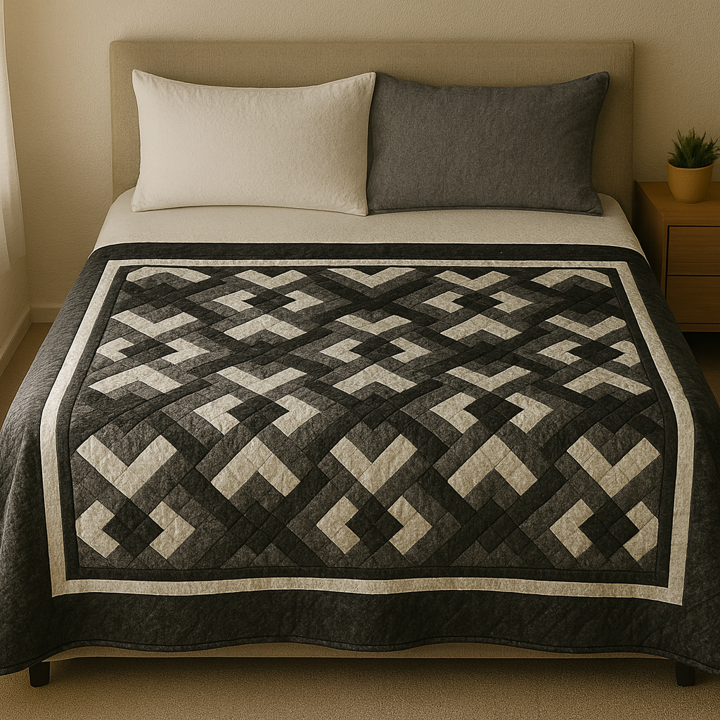 GROVELEN™  TIDAL LATTICE  QUILT PATTERN