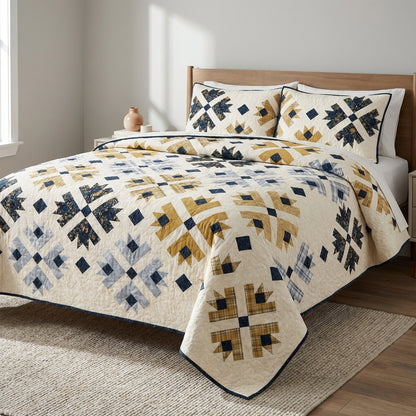Grovelen™ Gilded Crosswinds Quilt Pattern (PDF)