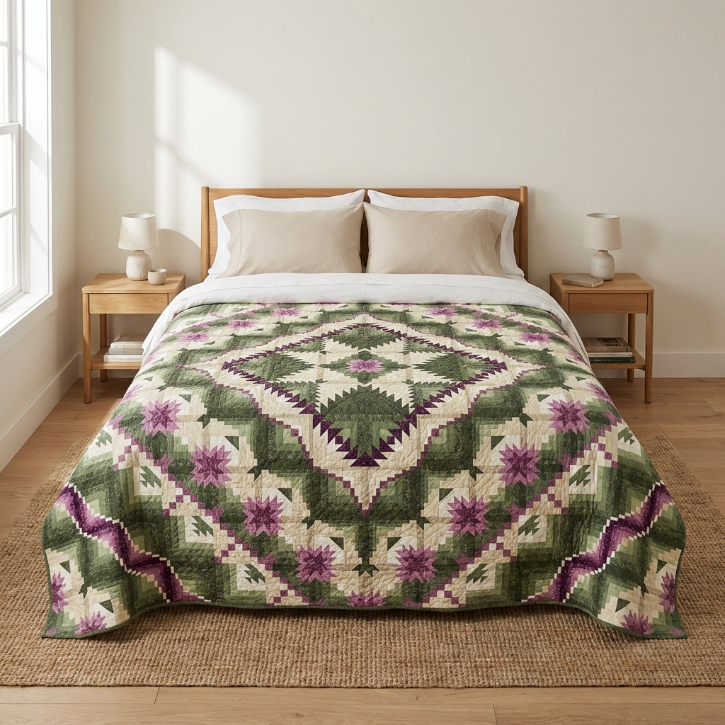 GROVELEN™ Arctic Crownstar Quilt Pattern