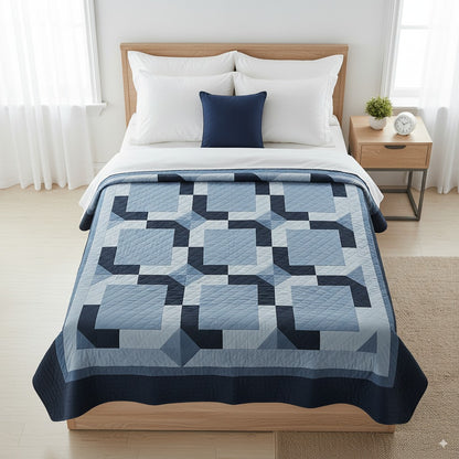 GROVELEN™ CORNERSTONE WINDOWS QUILT PATTERN