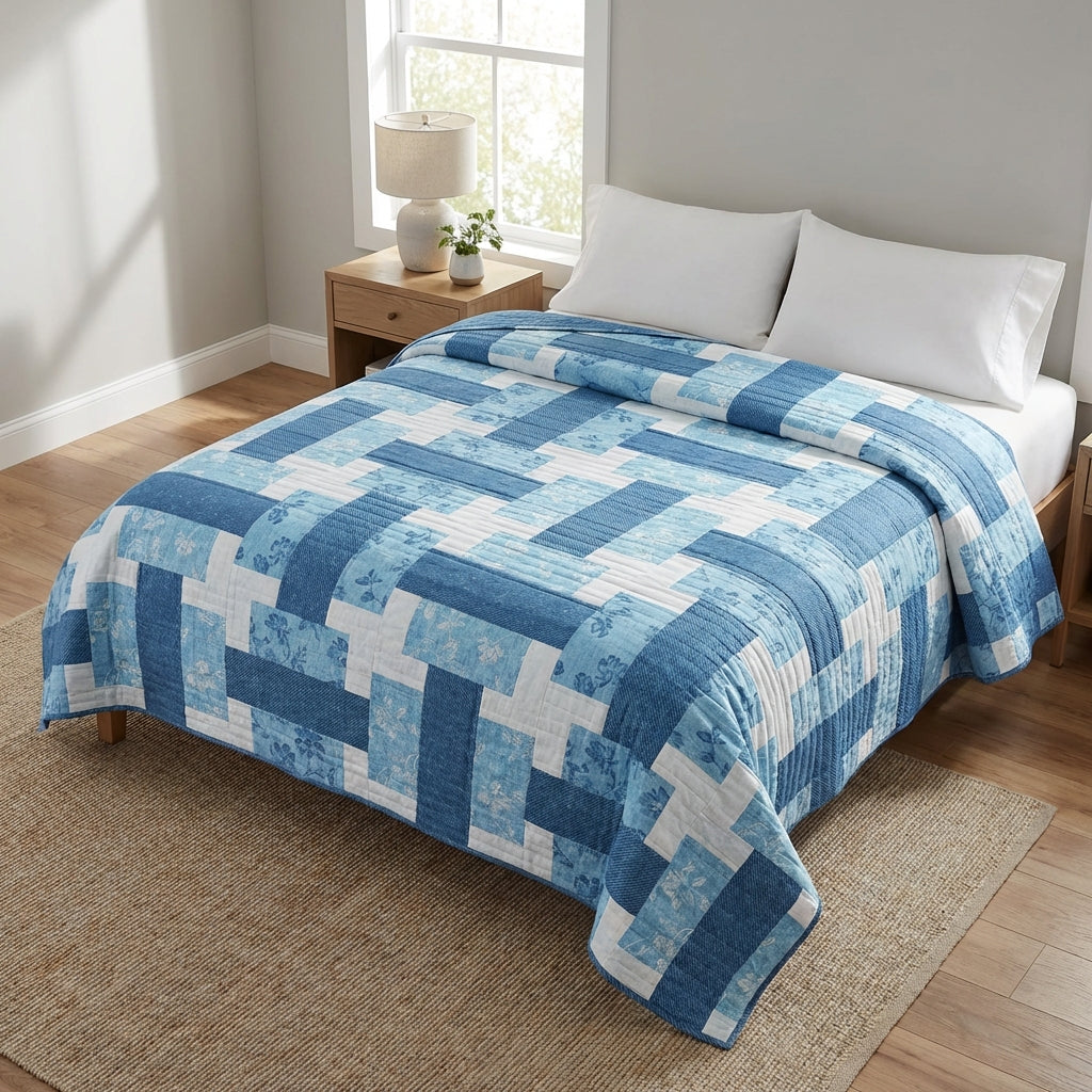 GROVELEN™ Amethyst Chainweave Quilt Pattern (PDF)