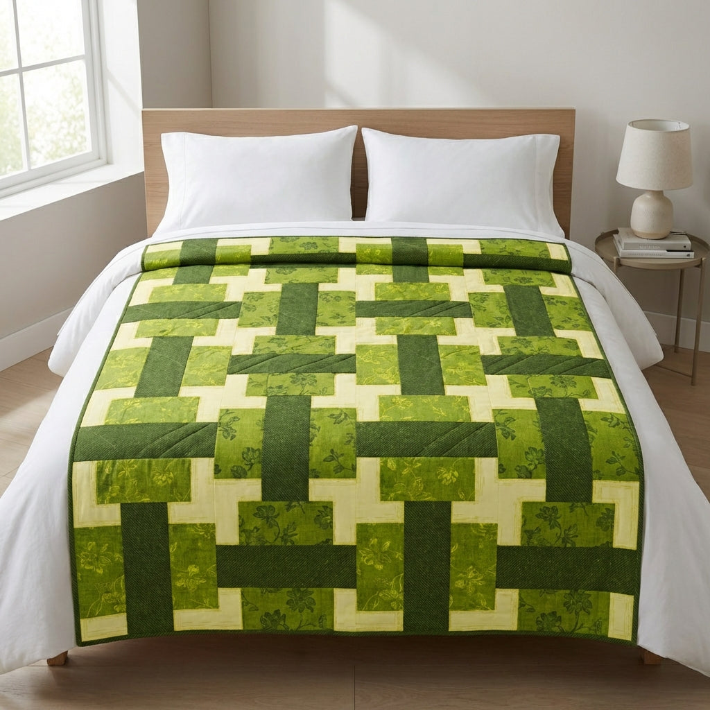 GROVELEN™ Amethyst Chainweave Quilt Pattern (PDF)