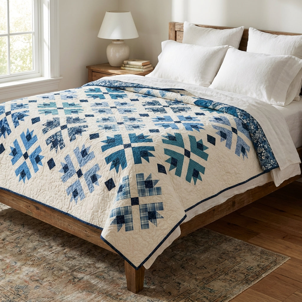 Grovelen™ Gilded Crosswinds Quilt Pattern (PDF)