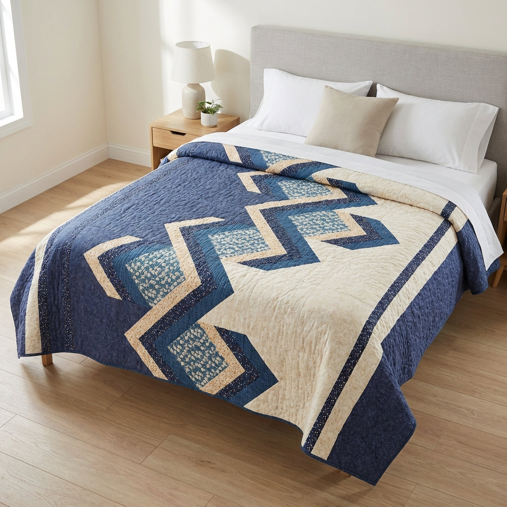 GROVELEN™ Cascade Frames Quilt Pattern