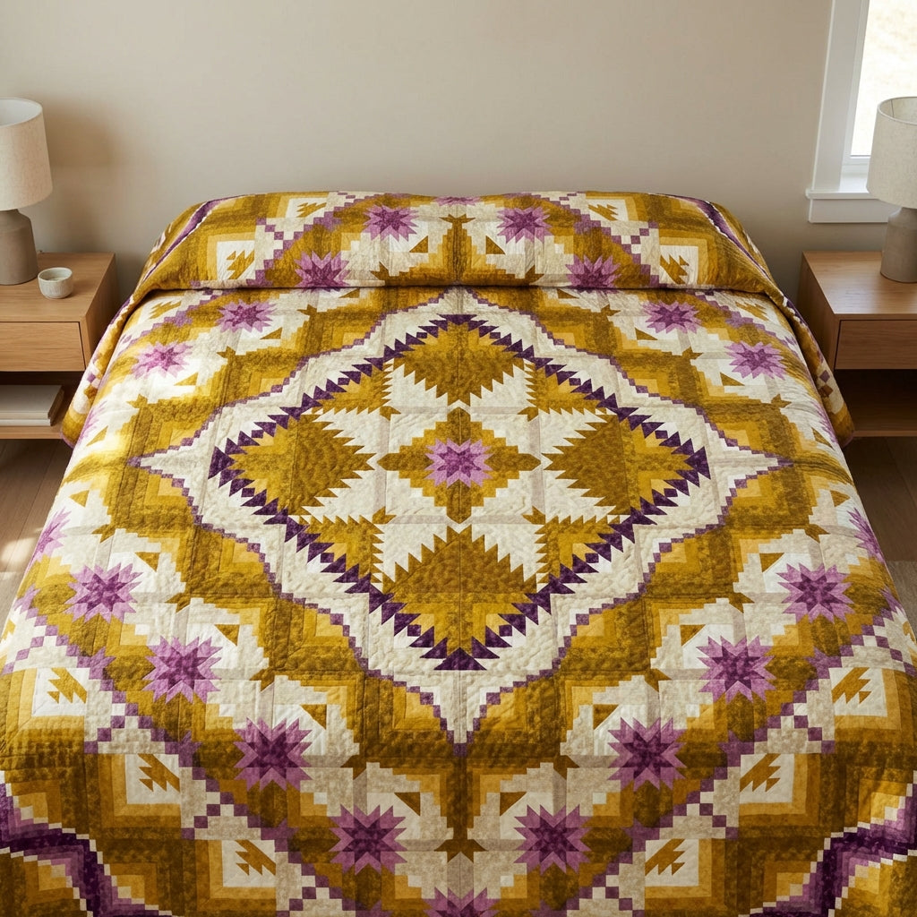 GROVELEN™ Arctic Crownstar Quilt Pattern – Grovelen