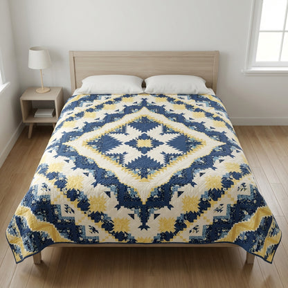 GROVELEN™ Arctic Crownstar Quilt Pattern