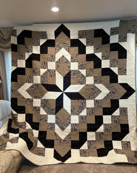 GROVELEN™ CHROMA STARFLOWER  QUILT PATTERN