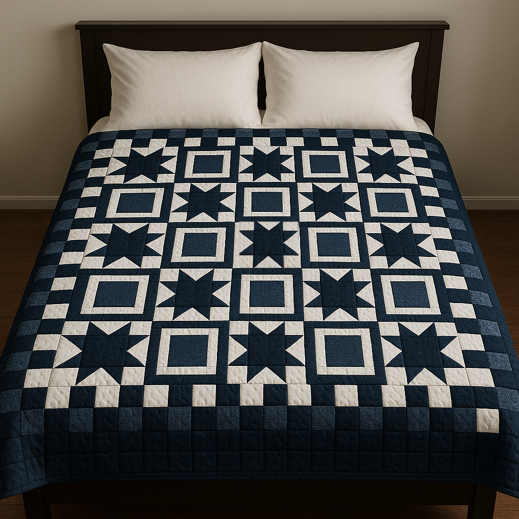 GROVELEN™ STARLIGHT MOSAIC QUILT PATTERN