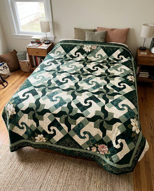 GROVELEN™ Scrollwork Quilt Pattern