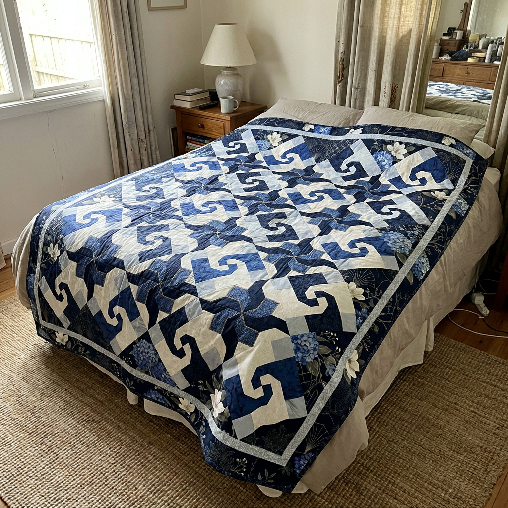 GROVELEN™ Scrollwork Quilt Pattern