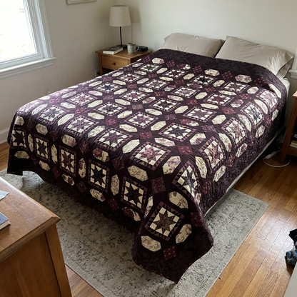 Star & Spindle Quilt Pattern