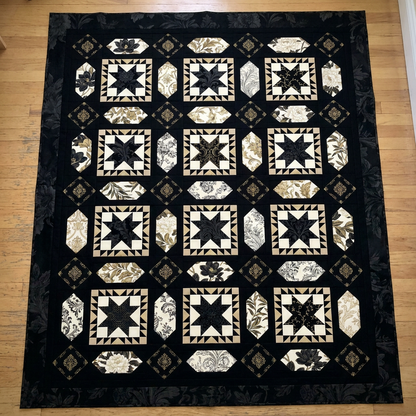 Star & Spindle Quilt Pattern