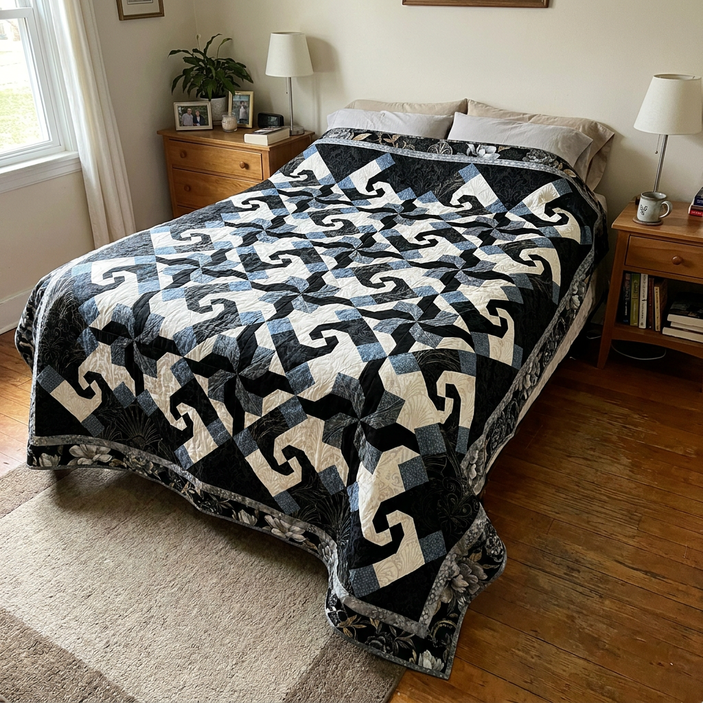 GROVELEN™ Scrollwork Quilt Pattern