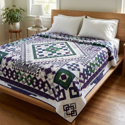 Grovelen™ Emerald Medallion Quilt Pattern